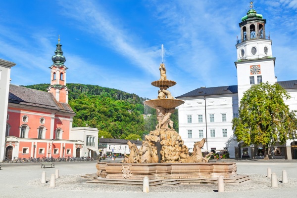 Das Glockenspiel in Salzburg