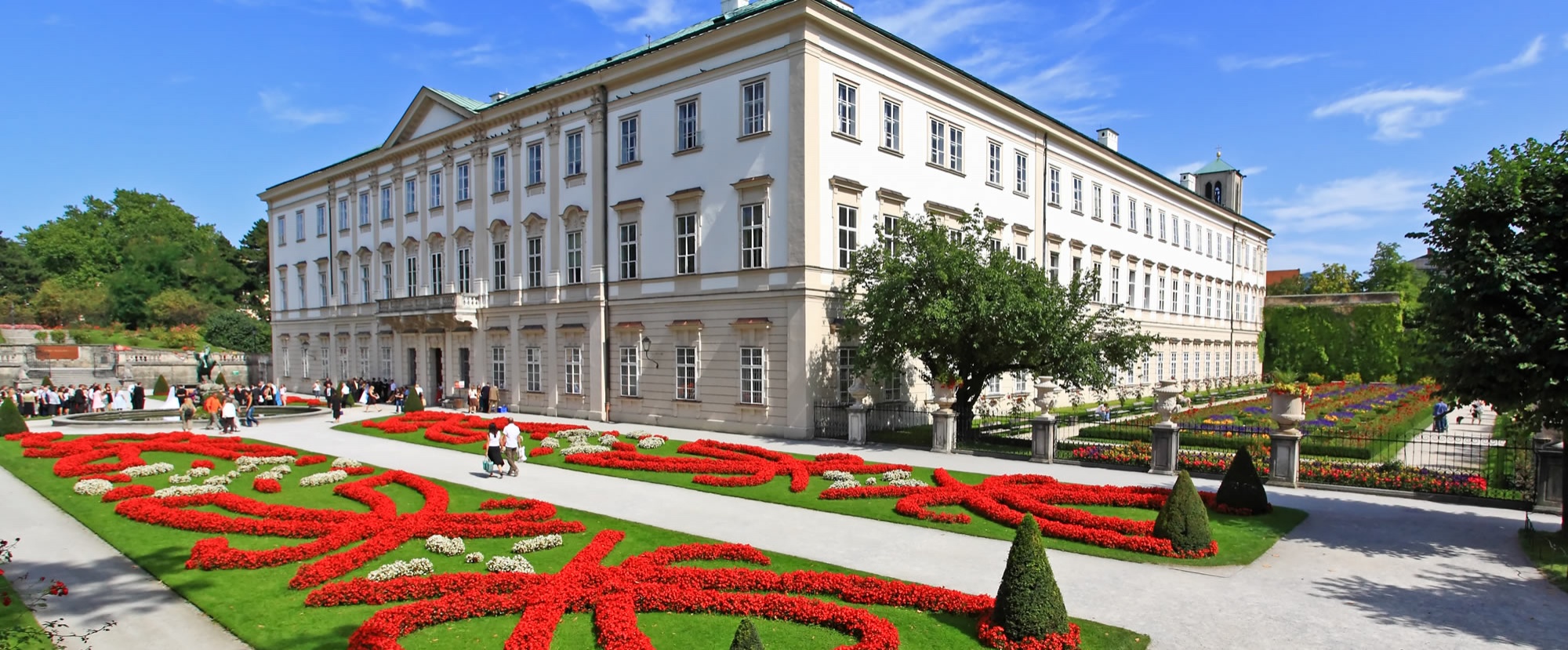 Mirabellgarten in der Mozartstadt Salzburg